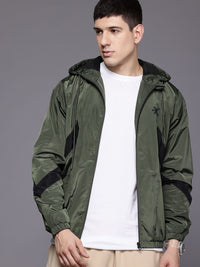 HRX by Hrithik Roshan Rapid-Dry Hooded Tailored Jacket