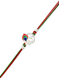 Voylla Colorful Mor Pankh Thread Rakhi