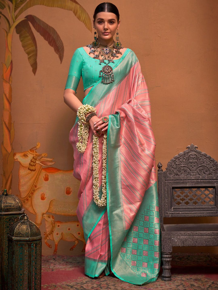 Saree mall Woven Design Zari Banarasi Sarees