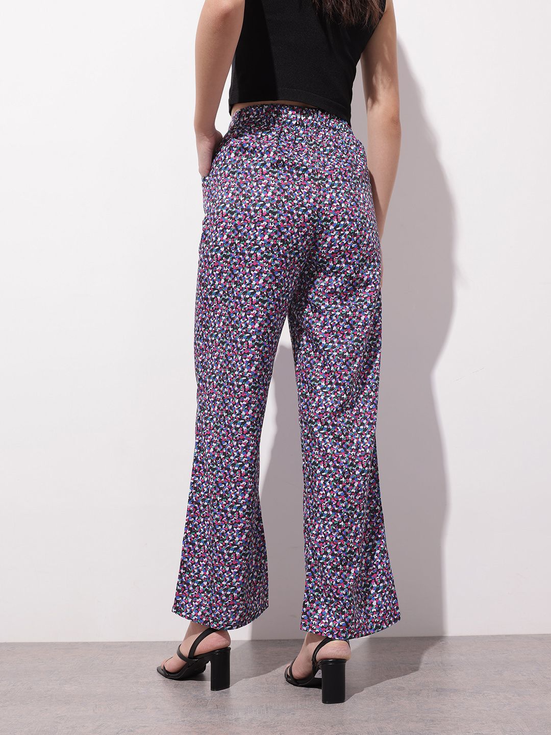 DressBerry Women Dainty to Daring Wide Leg Trousers