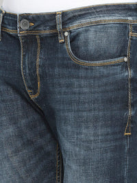 Being Human Men Mid Rise Skinny Fit Clean Look Heavy Fade Jeans