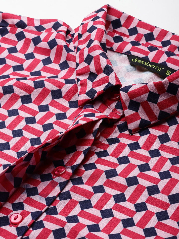 DressBerry Printed Casual Shirt
