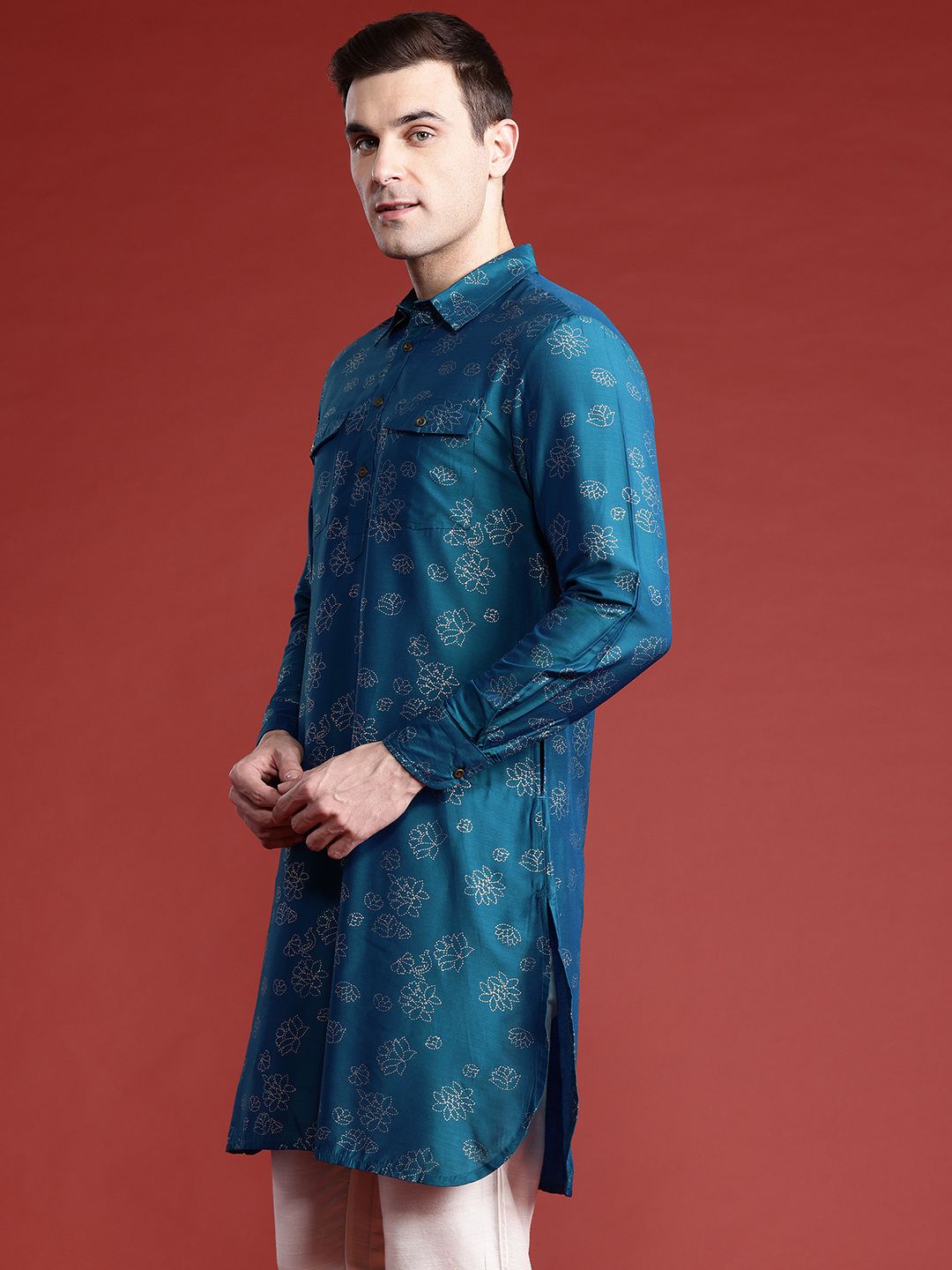 Anouk Ethnic Motifs Print Kurta