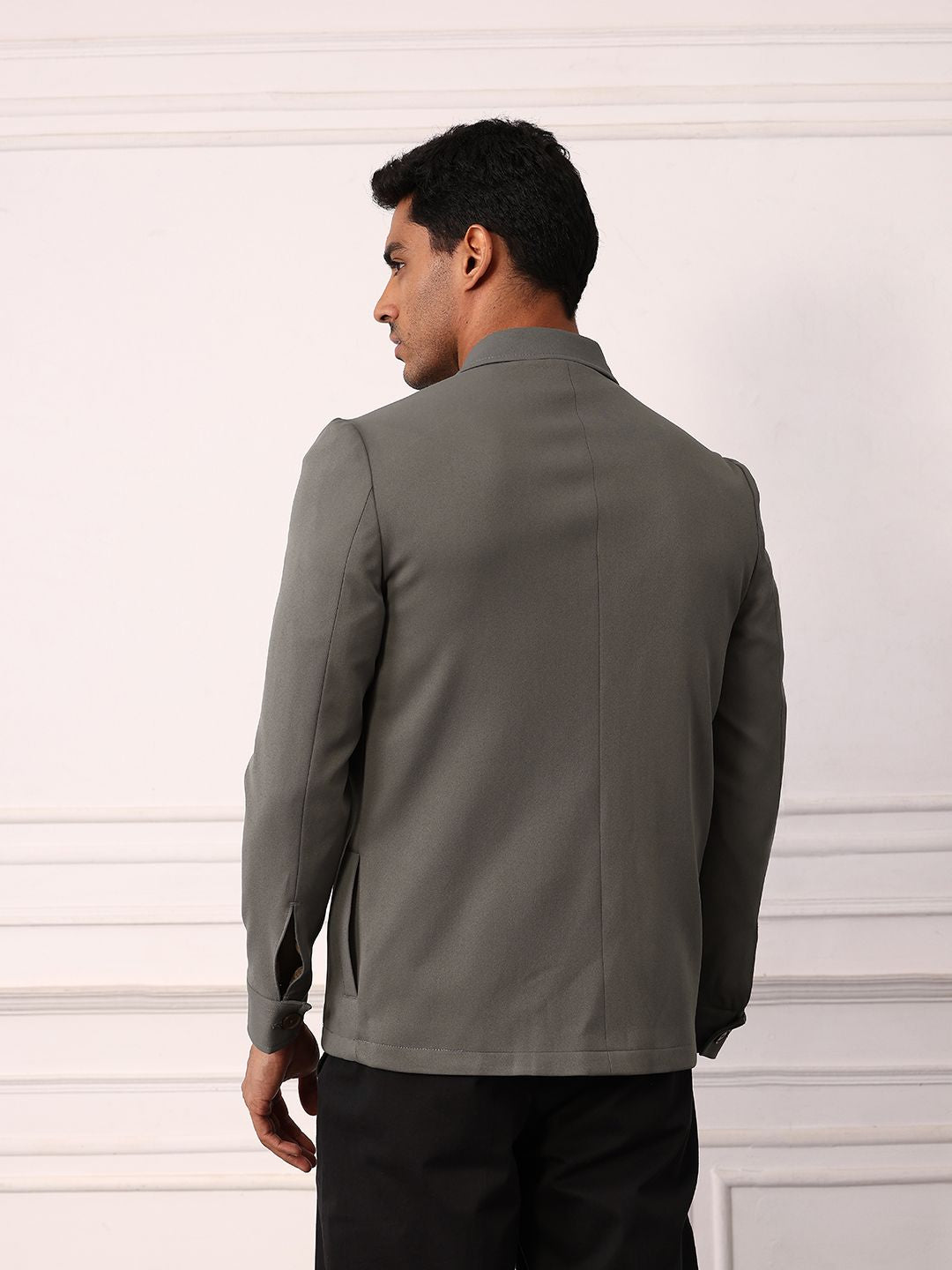 Mr Bowerbird Double Pocket Resort Collar Tailored Jacket