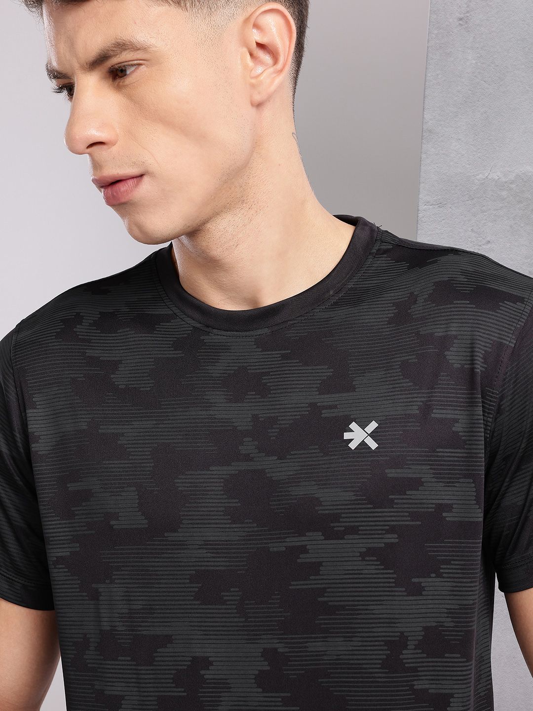 HRX by Hrithik Roshan Rapid-Dry Relaxed Fit Training T-shirt