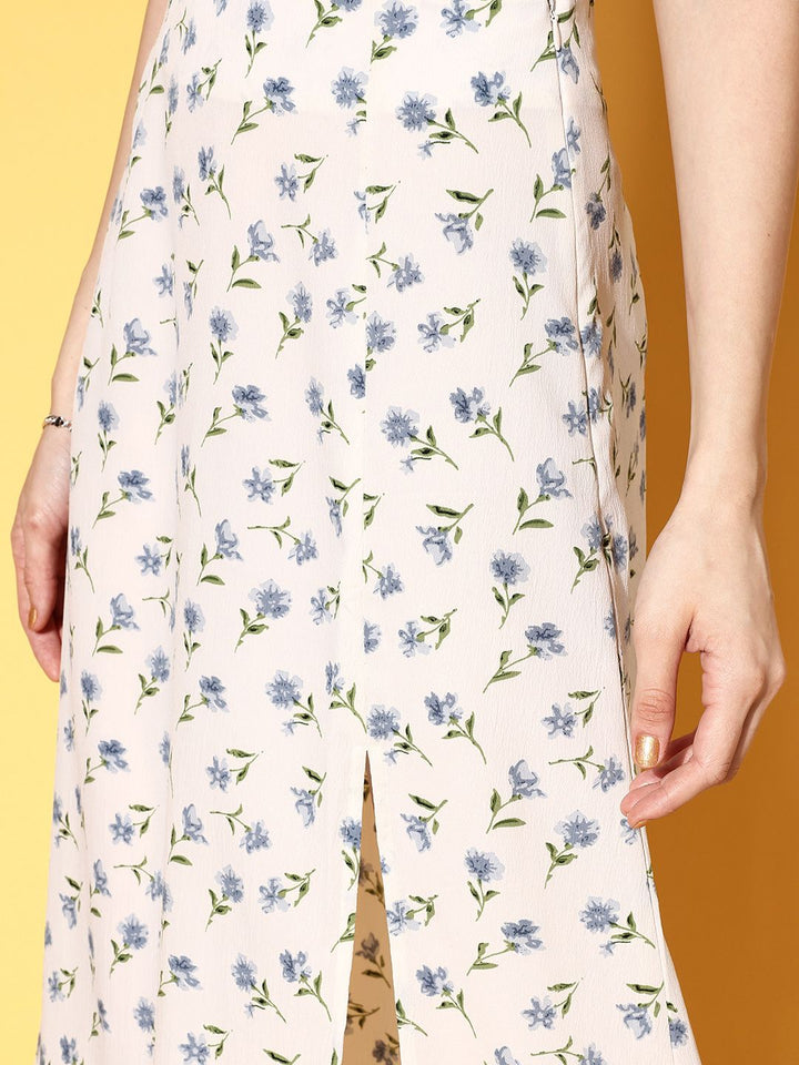 Berrylush White Floral Vacay Attire