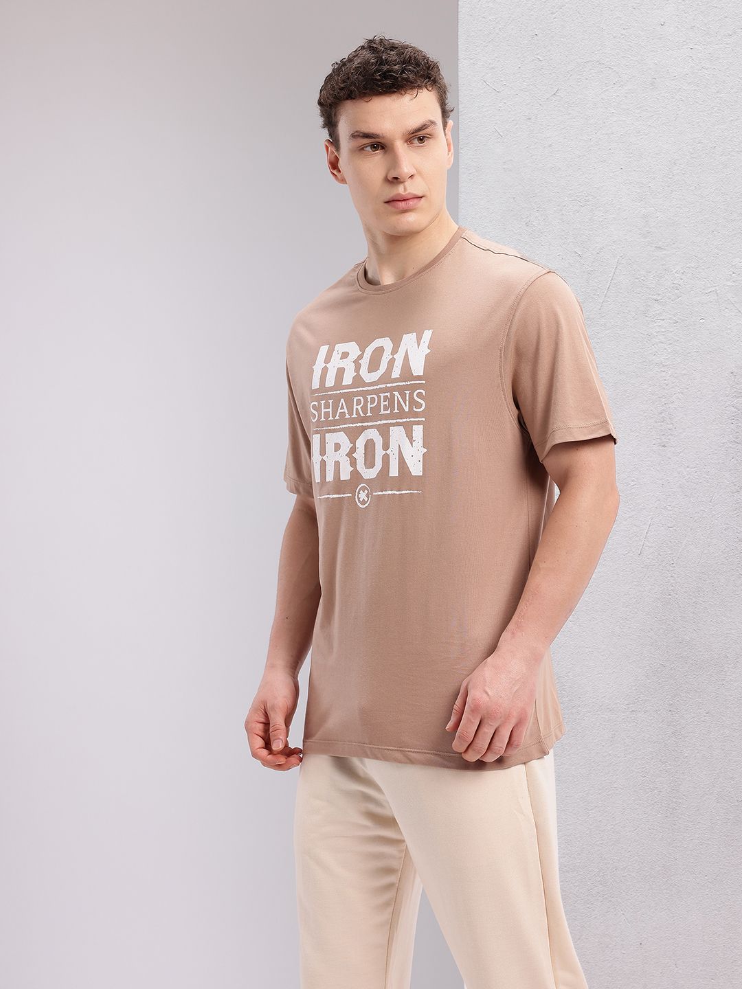 HRX by Hrithik Roshan Men Typography Printed Training T-shirt