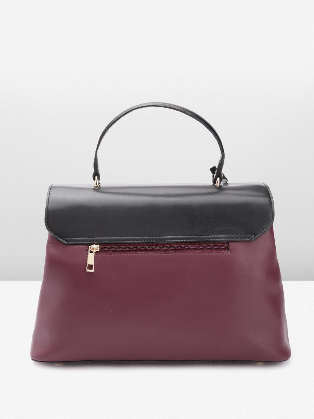 The Label Life Colourblocked Structured Satchel Bag