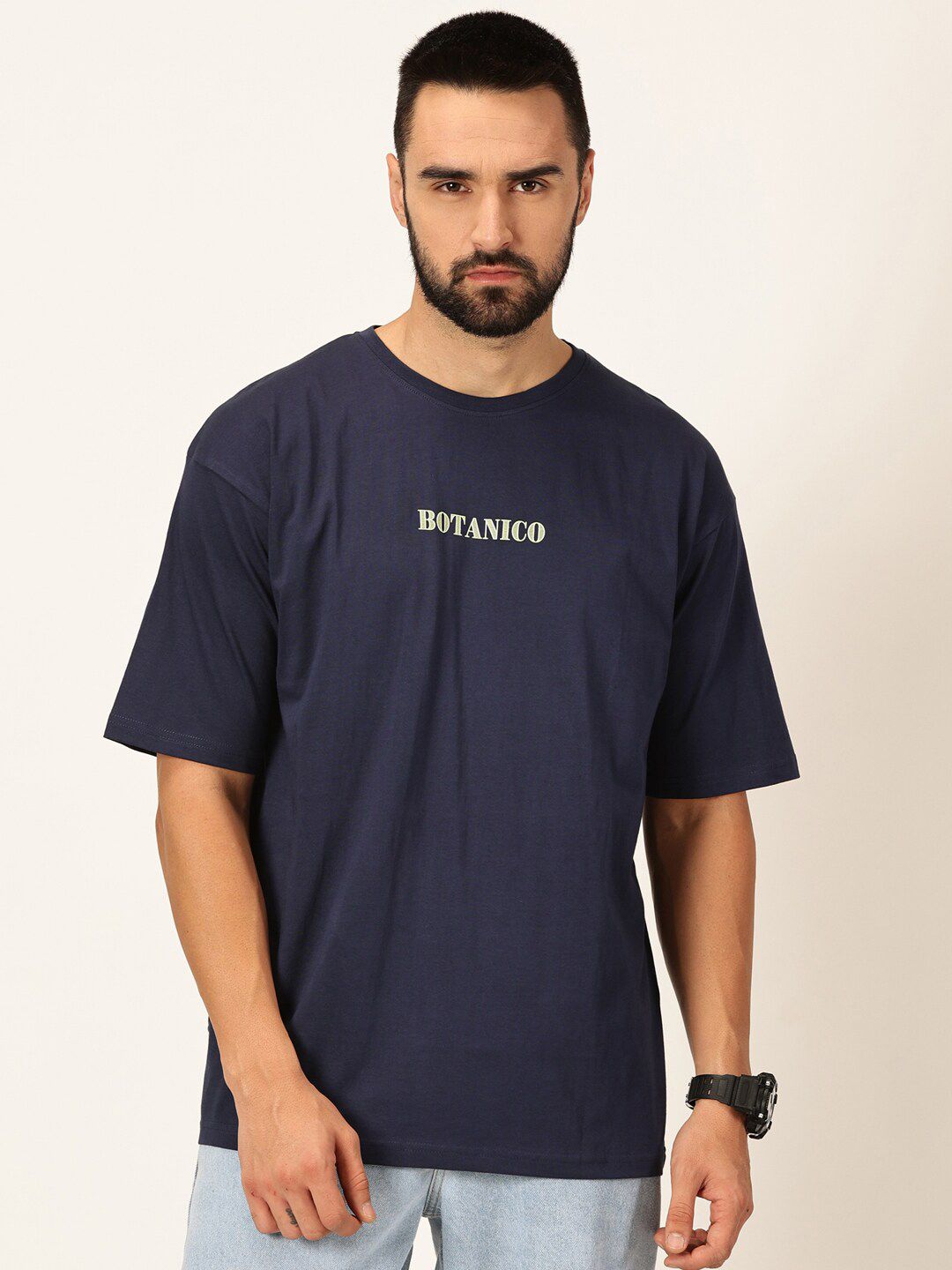 Thomas Scott Oversized Graphic Printed Cotton Bio Finish T-shirt