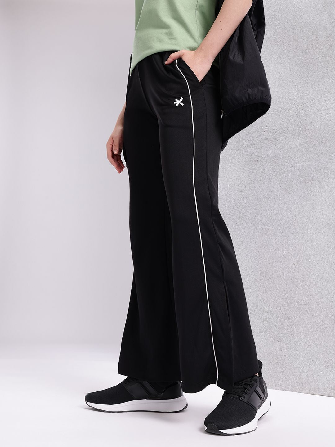 HRX by Hrithik Roshan Women Lifestyle Bootcut Fit Track Pants