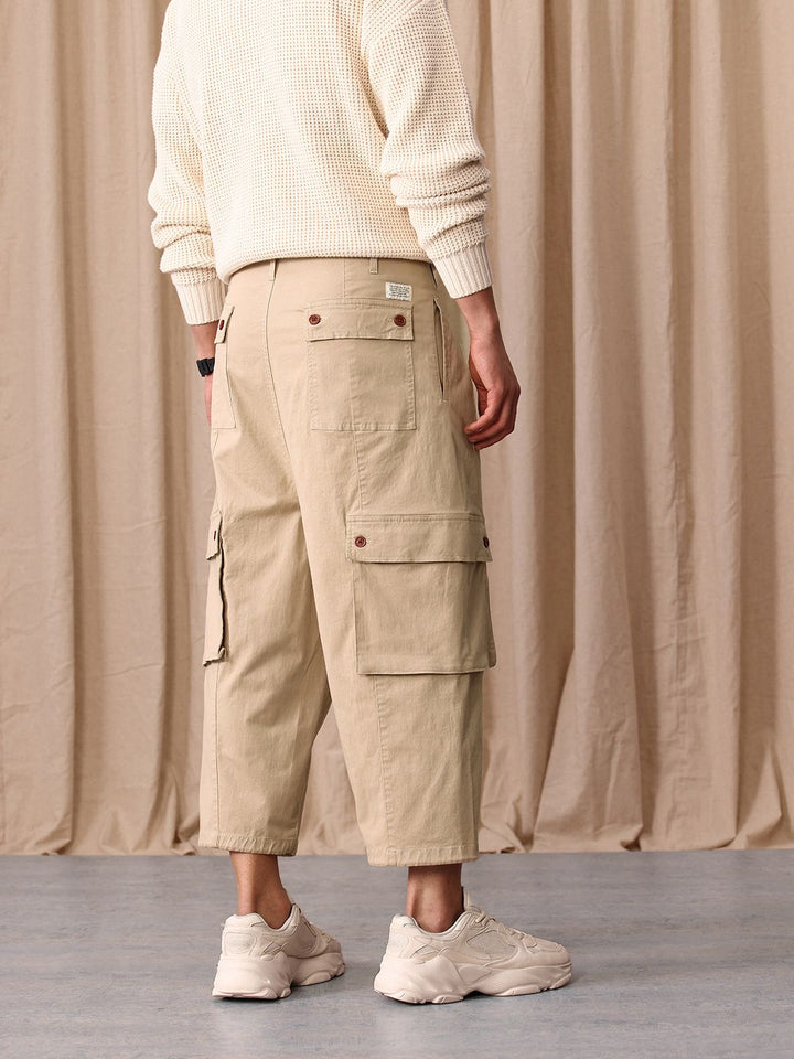 Mr Bowerbird Men Oversized Fit Pleated Trousers