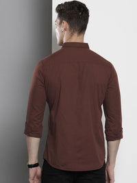 The Indian Garage Co Men Slim Fit Opaque Casual Shirt