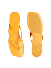 Mochi Open Toe T-Strap Flats