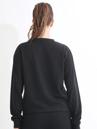 RAREISM Typographic Printed Cotton Sweatshirt
