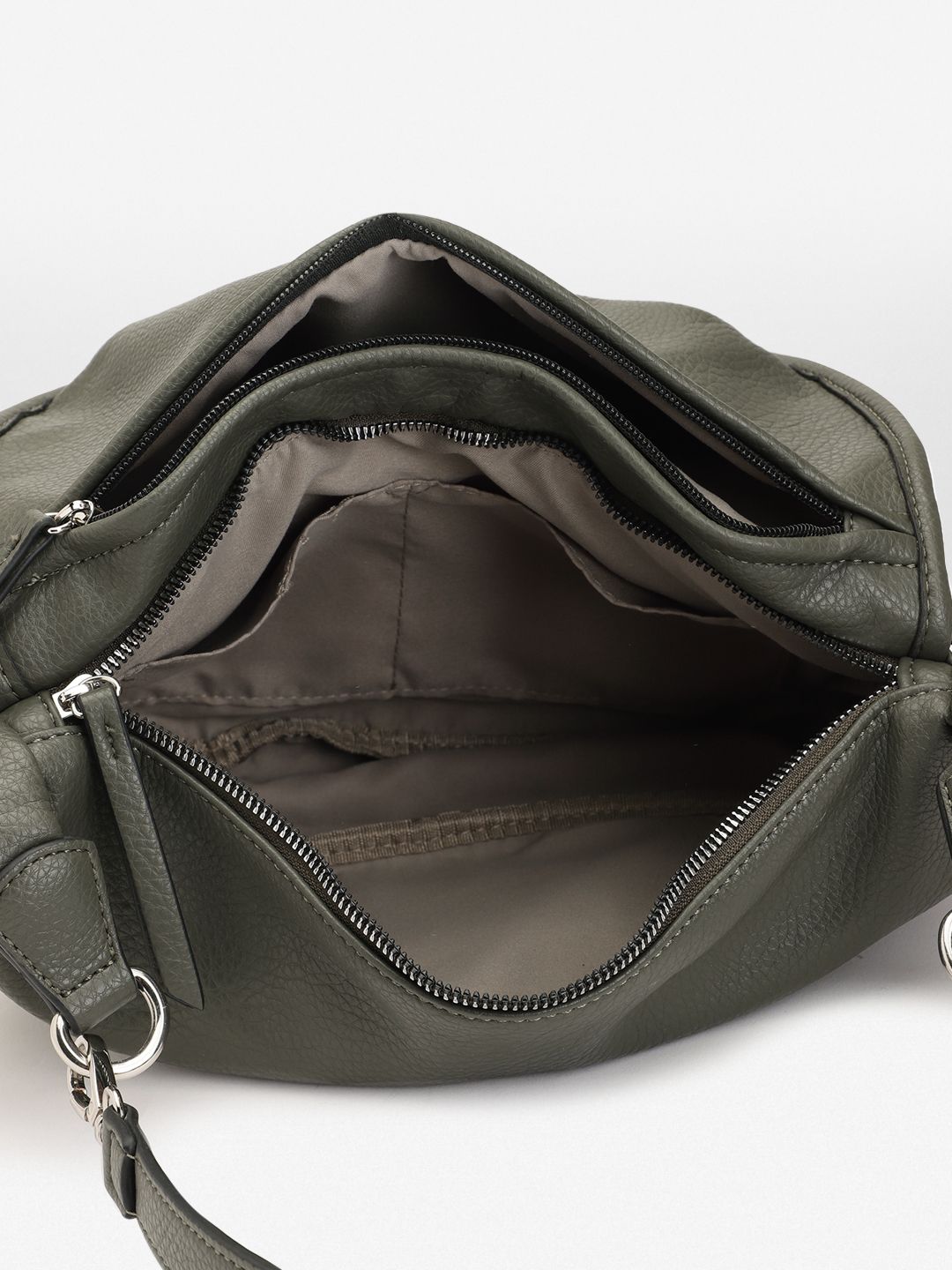 Lino Perros Textured Structured Shoulder Bag
