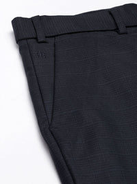 Raymond Men Checked Slim Fit Formal Trousers