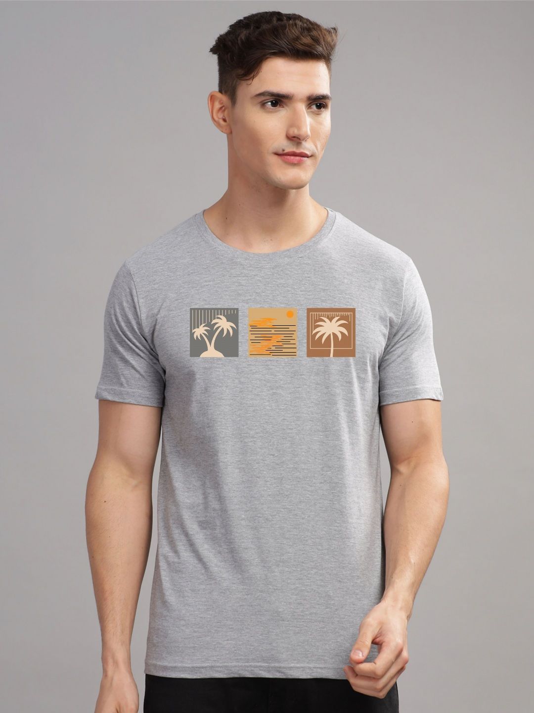 ADRO Men Printed T-shirt