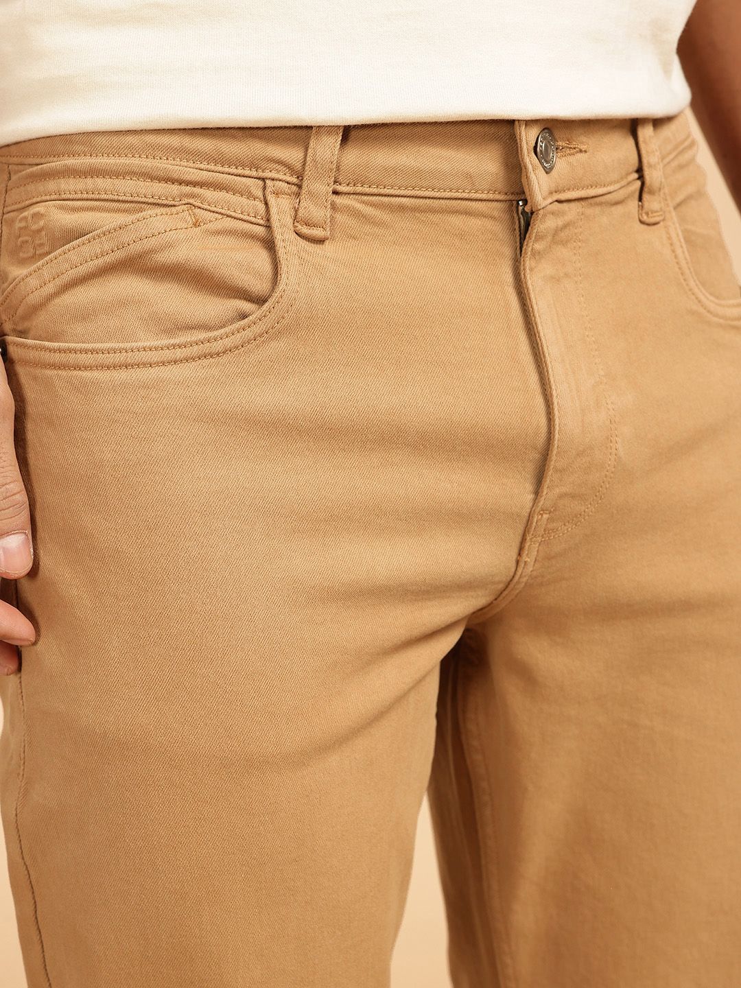 Sambungan Perancis lelaki seluar jeans yang boleh diperbaharui