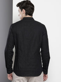 The Indian Garage Co Slim Fit Opaque Checked Casual Shirt