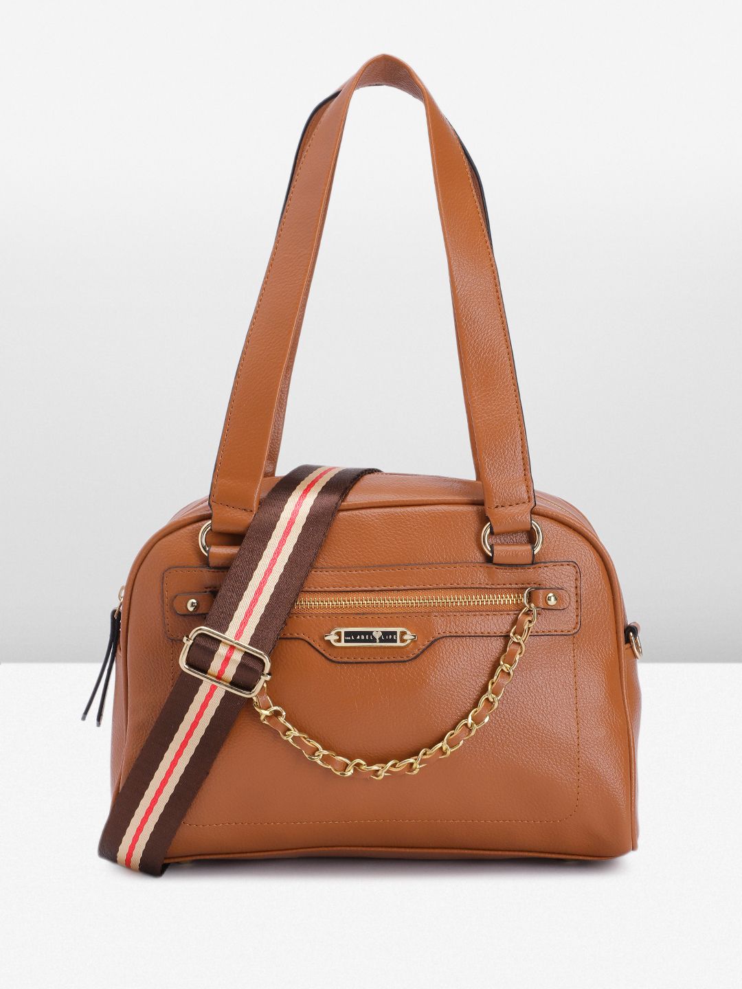 The Label Life Structured Shoulder Bag