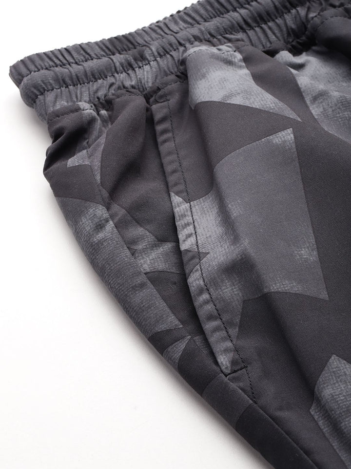 Being Human Plus Size Geometric Printed Joggers