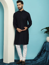 SOJANYA Embroidered Pure Cotton Kurta with Pyjama Set