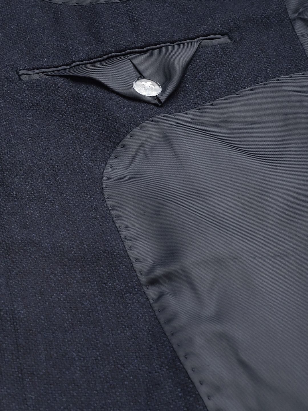 Mr.Bowerbird Solid Tailored Fit Casual Blazer