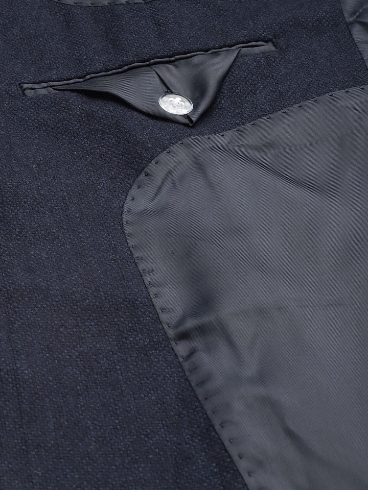 Mr.Bowerbird Solid Tailored Fit Casual Blazer