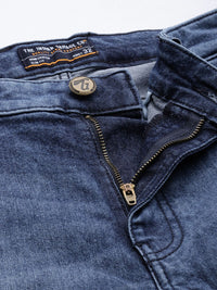 The Indian Garage Co Men Blue Slim Fit Stretchable Jeans