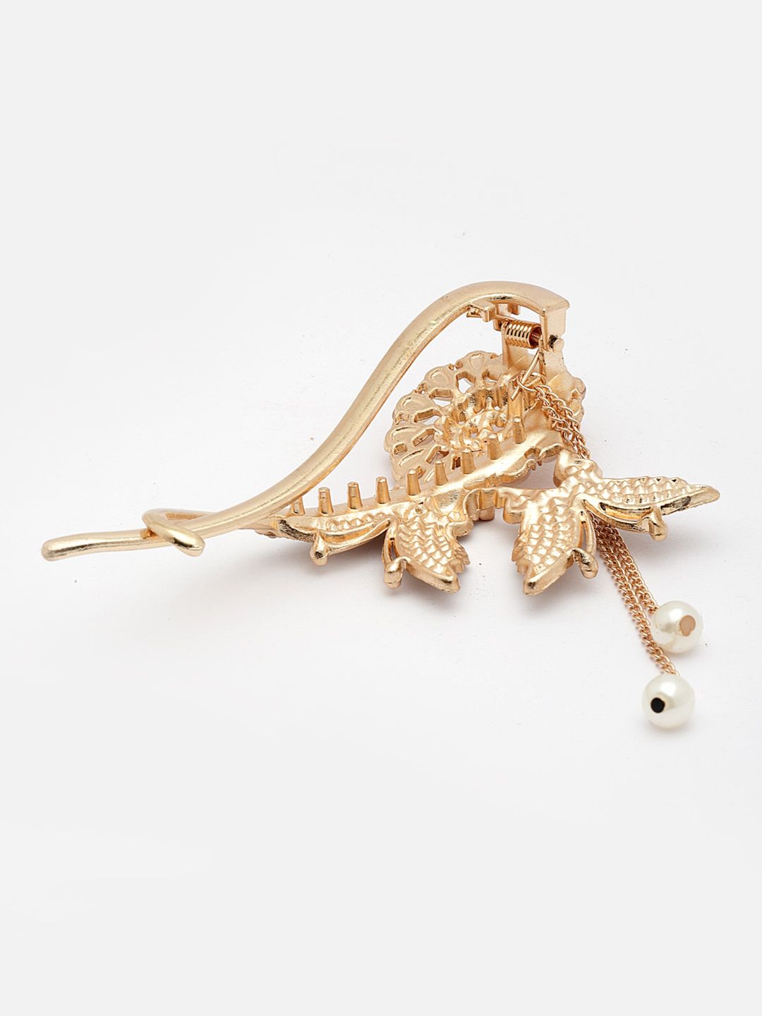 PANASH Women Stone Studded Butterfly Shaped Embellished Claw Clip