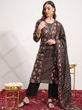 Vishudh Floral Printed Angrakha Pure Cotton Kurta with Trousers & With Dupatta