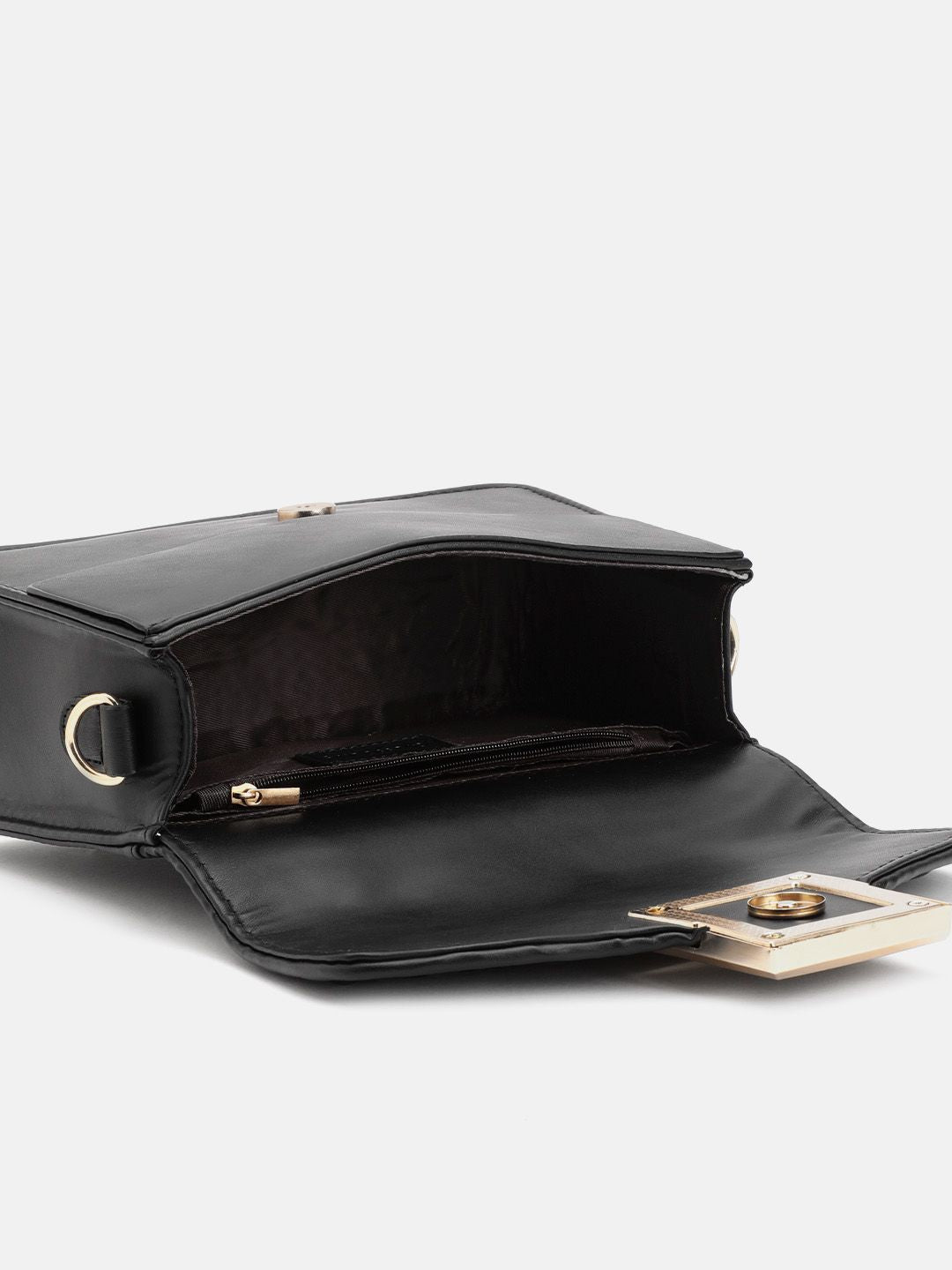 DressBerry Bubble Textured Structured Satchel