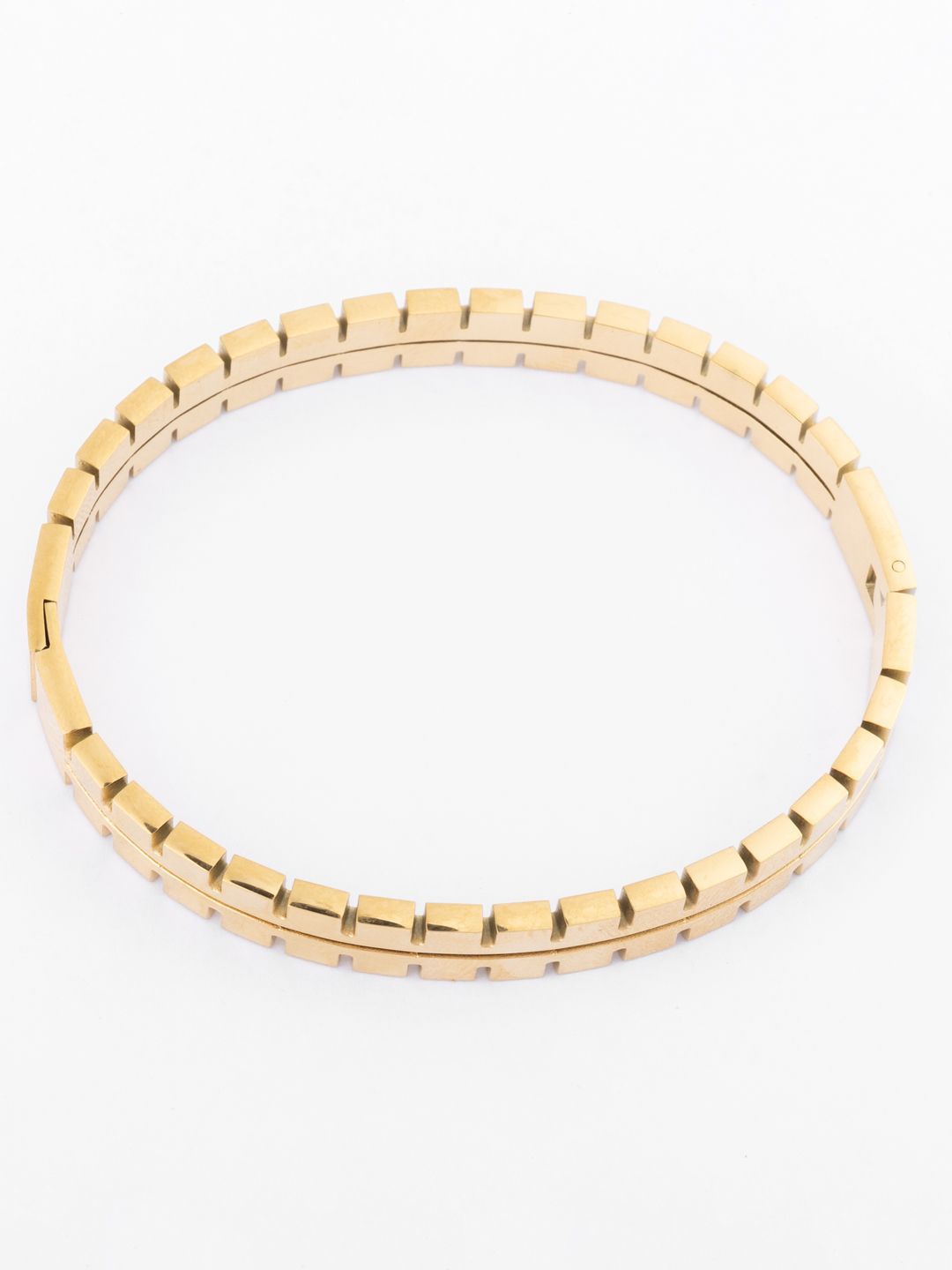 VOGUE PANASH Wanita Brass Gold-plated Bangle-Style Bracelet