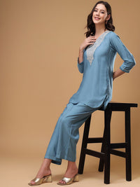 Bani Women Ethnic Motifs Embroidered Tunic & Trouser