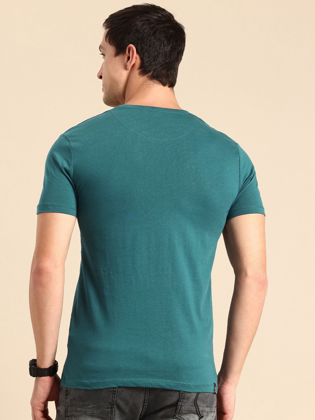 Being Human Pure Cotton Brand Logo Printed T-shirt