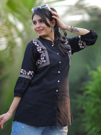 KALINI Ethnic Motifs Embroidered Kurti