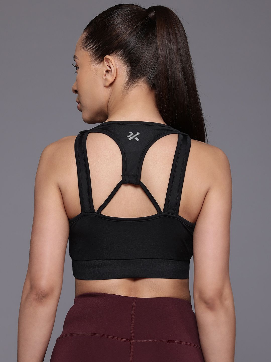 HRX by Hrithik Roshan Rapid-Dry Training Bra-Full Coverage Lightly Padded