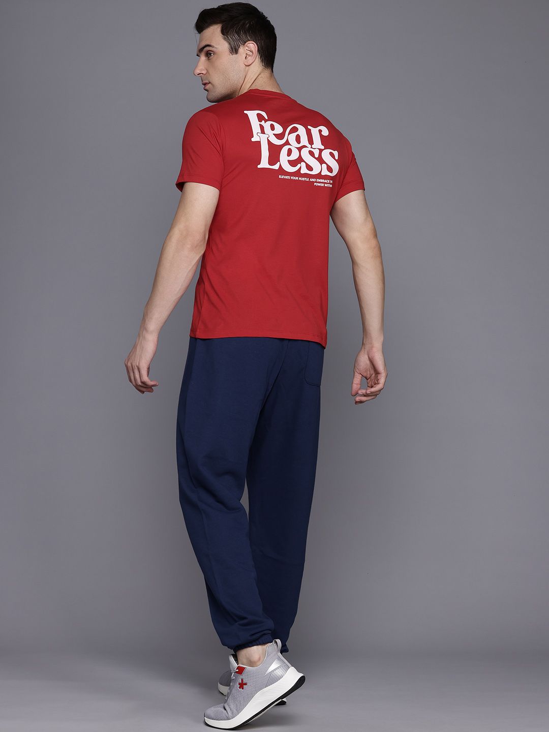 HRX by Hrithik Roshan Lifestyle Typography Print Regular T-shirt