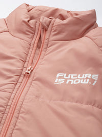 HRX by Hrithik Roshan Techoff Mock Collar Lifestyle Padded Jacket
