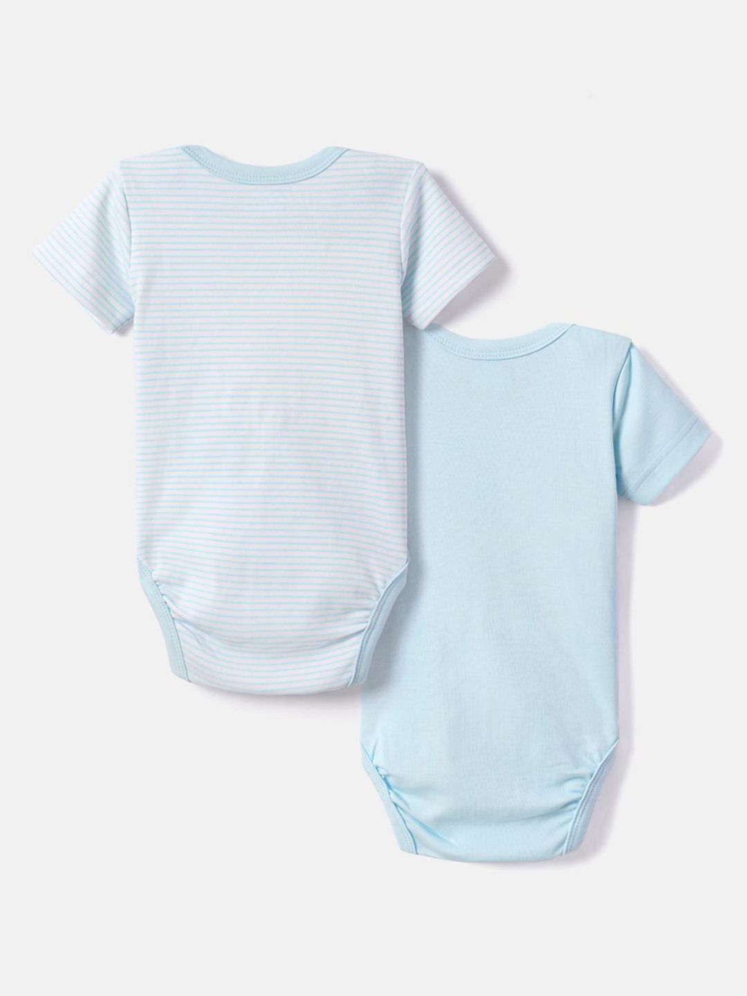 Nauti Nati Bayi -Pcs dicetak bodysuit kapas lembut tulen