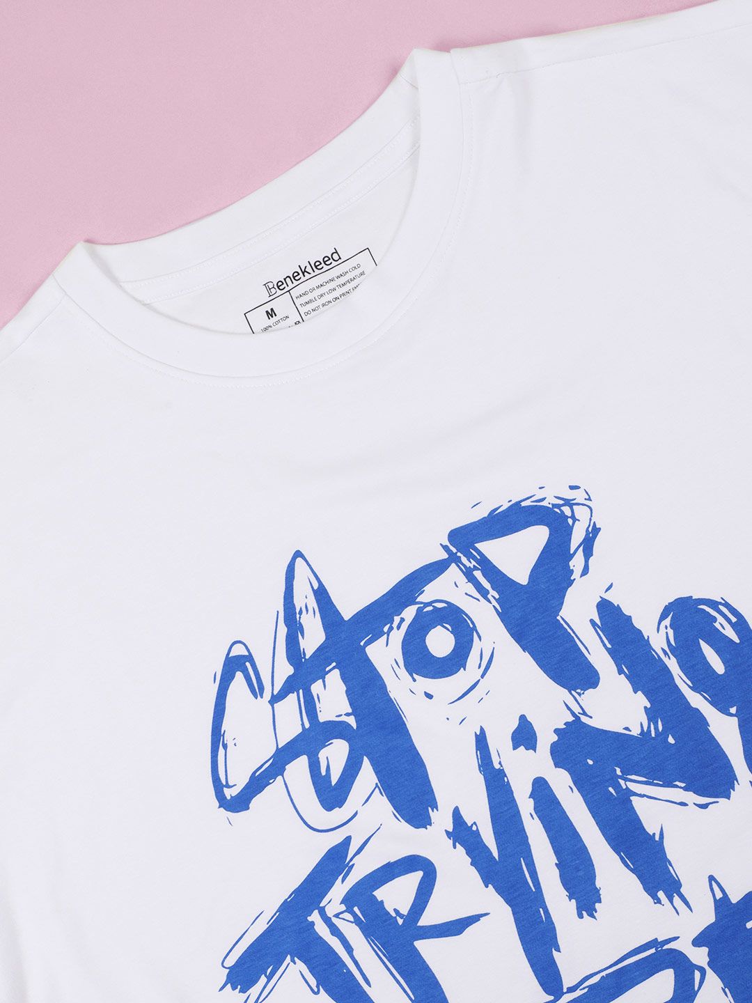 Bene Kleed Men Typography Printed T-shirt
