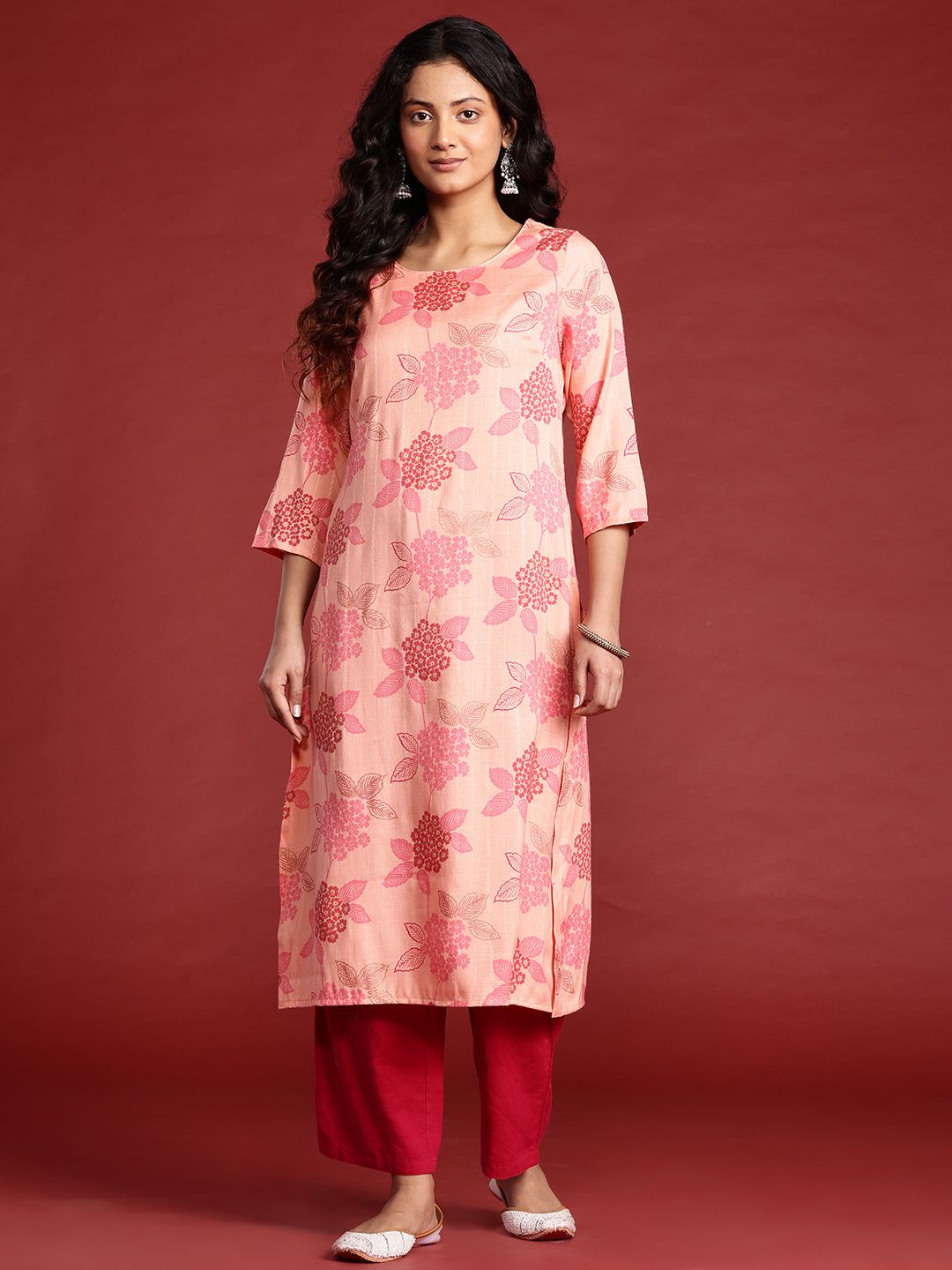 Anouk Floral Printed Kurta
