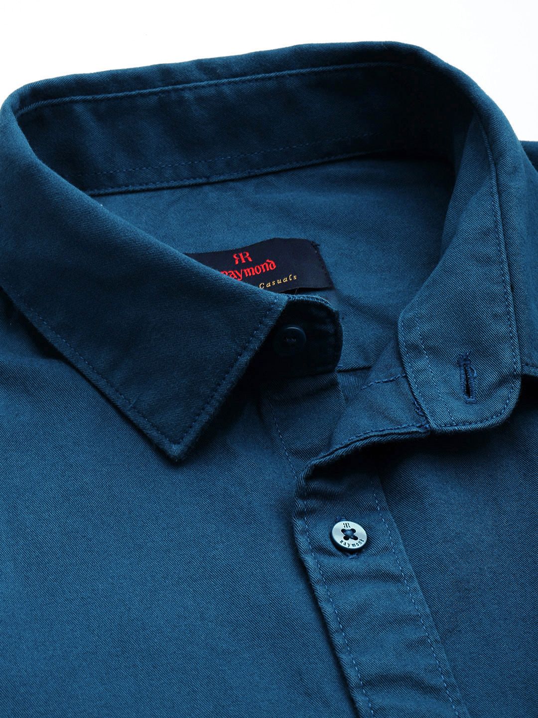 Raymond Pure Cotton Slim Fit Casual Shirt