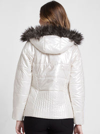 Jaket Parka Trim Parka Faux Spykar