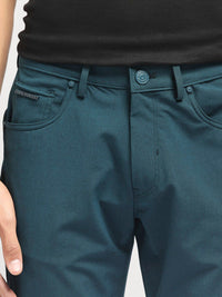 RARE RABBIT Men Spark Regular Fit Mid Rise Cotton Trouser