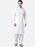 See Designs Men White Regular Pure Cotton Kurta with Pyjamas