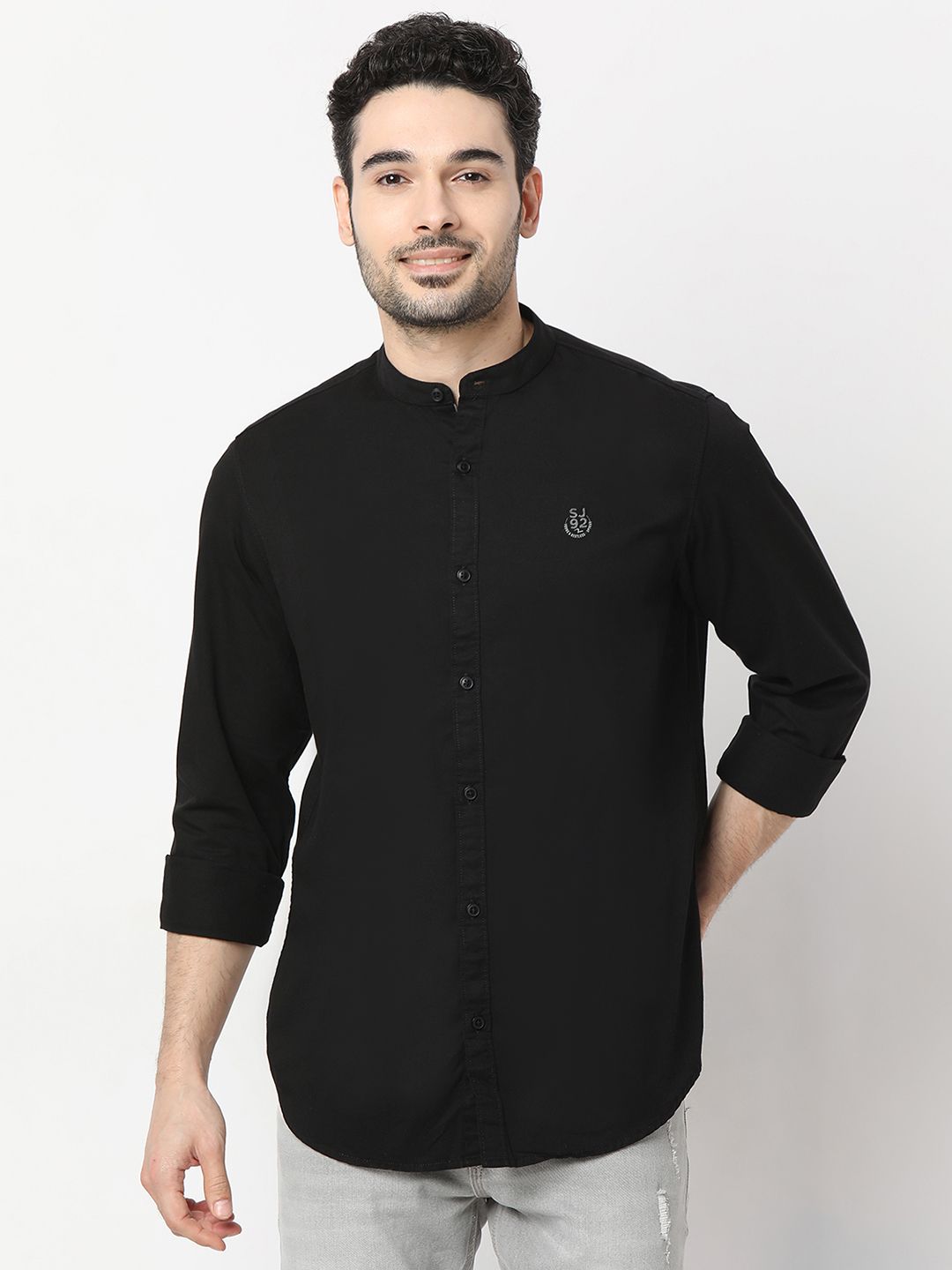 SPYKAR Pure Cotton Slim Fit Casual Shirt