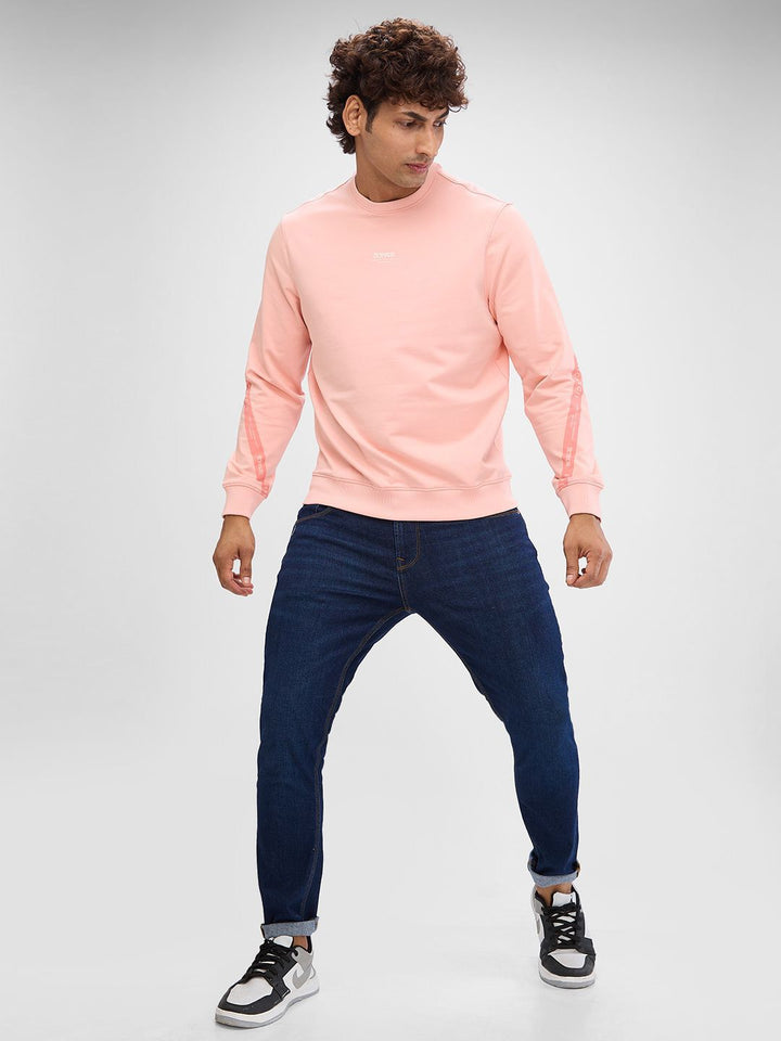 SPYKAR Men Solid Hooded Sweatshirt