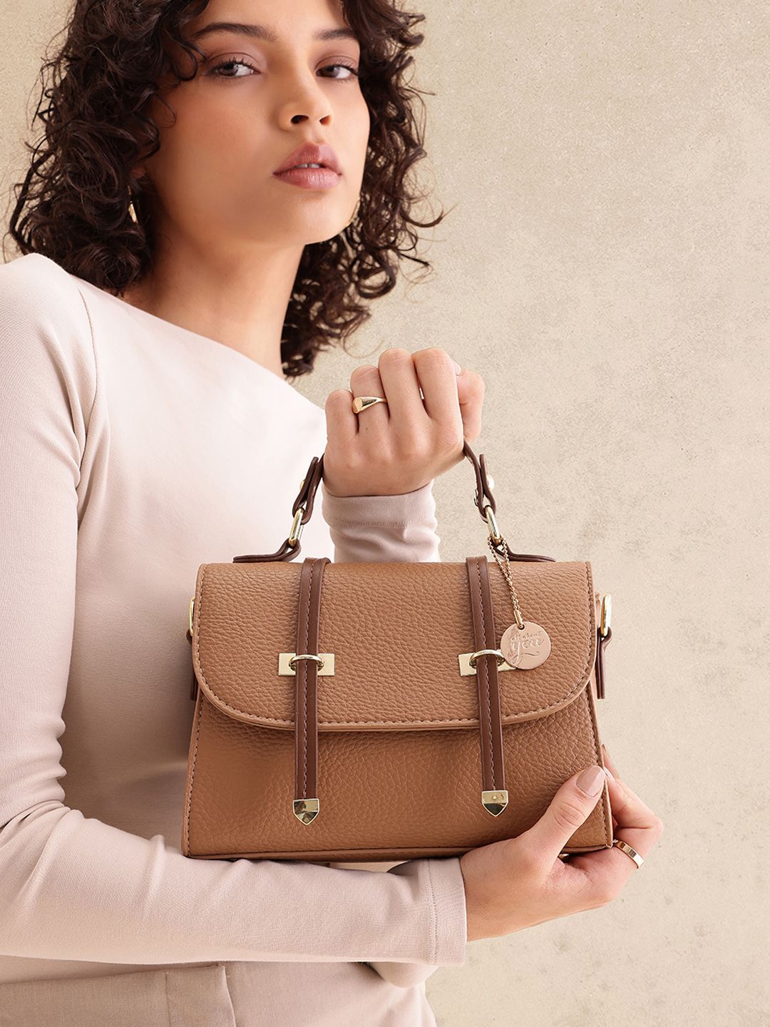 all about you Structured Handheld Bag