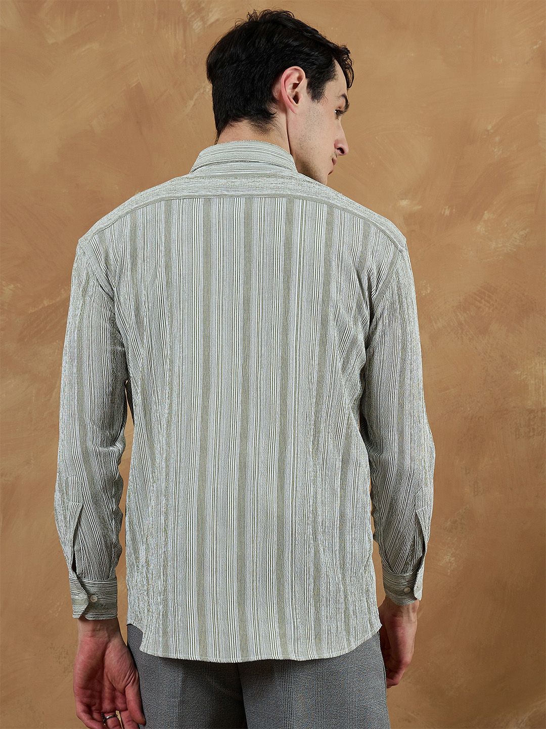 Stripes Oversized Casual Shirt